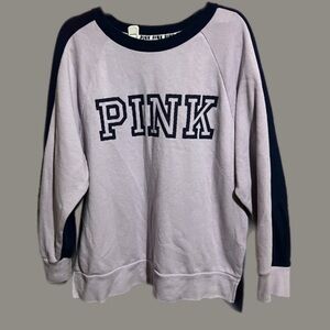 Pink Crewneck Purple Blue Size Large